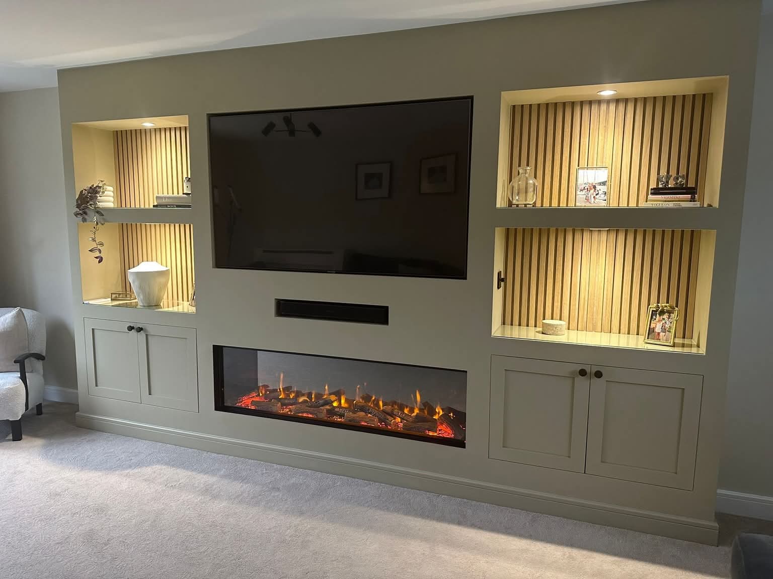 Accent Walls project in Charlotte, NC by Fast Fix Charlotte